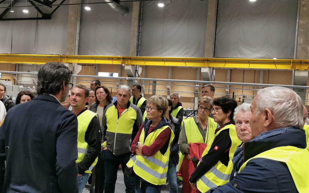 Besichtigung der neuen Firma LOC durch den ATC